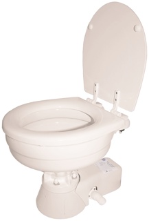 Toilet 12v Quiet Flush Large Salt Water