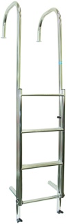 Ladder - Deck Mount Large, 7 Step, S/S, Top Mount, W 310mm
