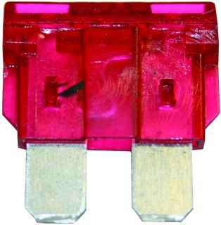 Blade Fuse 10Amp Red Pkt4