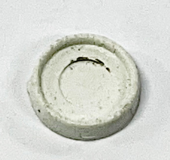 WHITE Screw Covers -Hatch