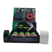 PVC Electrical Tape-24 rolls per box Black 19mm x 4.5M