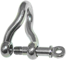Shackle Twisted S/S 10mm