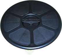 Deck Plate Black 200mm OA