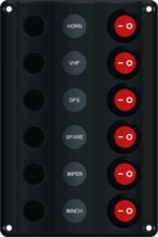 Switch Panel &CB's 6 Sw