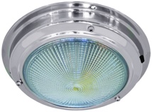 LED Dome Light S/S Red/Wh