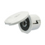 Water Outlet Straight+White Round Cover
