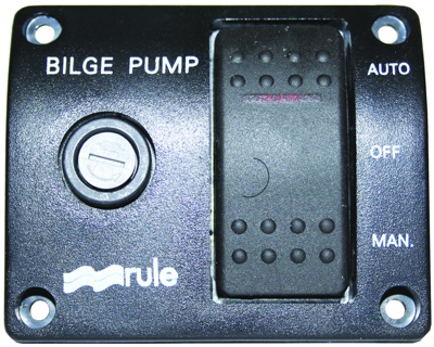 Rule-Mate 12v Control Switch Panel - Deluxe