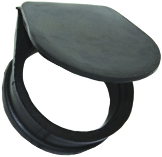 Exhaust Guard, Rubber Flap, Large 80-105mm
