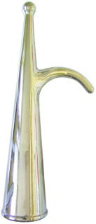 Boat Hook Head, Replacement, Chrome Plated Brass, 30mm dia