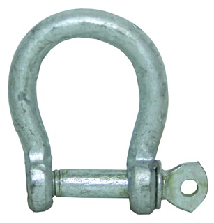 Shackle Galvanised Bow, 8mm