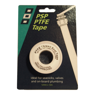 P.T.F.E  Thread Tape White 12mm x 12M