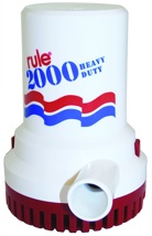Rule 24v 2000 Heavy Duty Bilge Pump 126 LPM