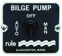 Rule Bilge Pump Control Switch Panel 3 Way