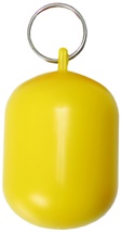 Key Ring -Yellow Floating