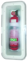Fire Ext Box 1kg Clearlid