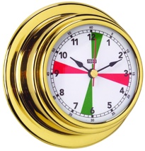 Clock RS Zone Brass 70mm
