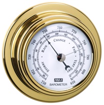 Barometer Brass 120mm