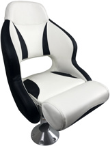 Axis H52 Flip Up Compact Seat White/Black 