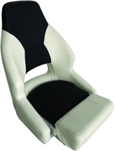 Axis RM52 Flip Up seat White / Black Carbon Fibre