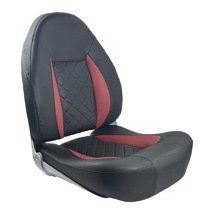 Axis Ranger Hi Back PRO Folding Seat Black / Red